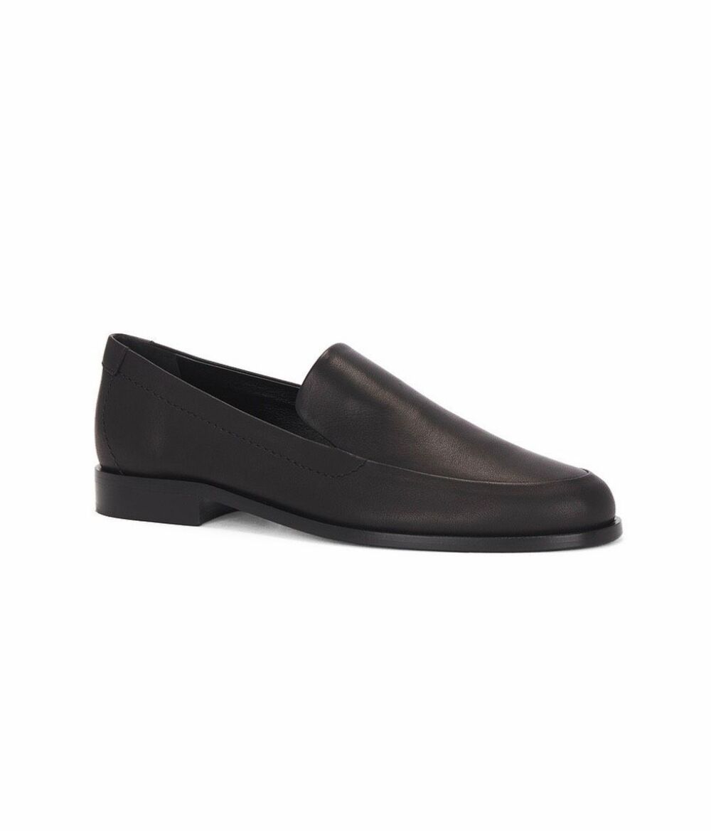 Jenni Kayne Griffin Loafers 40 Black Leather